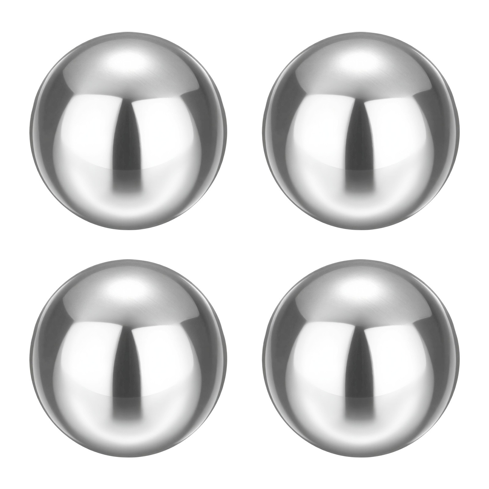4 Pcs 1-1/2″ Diameter Precision Balls G100 Solid Chrome Steel Bearing Balls