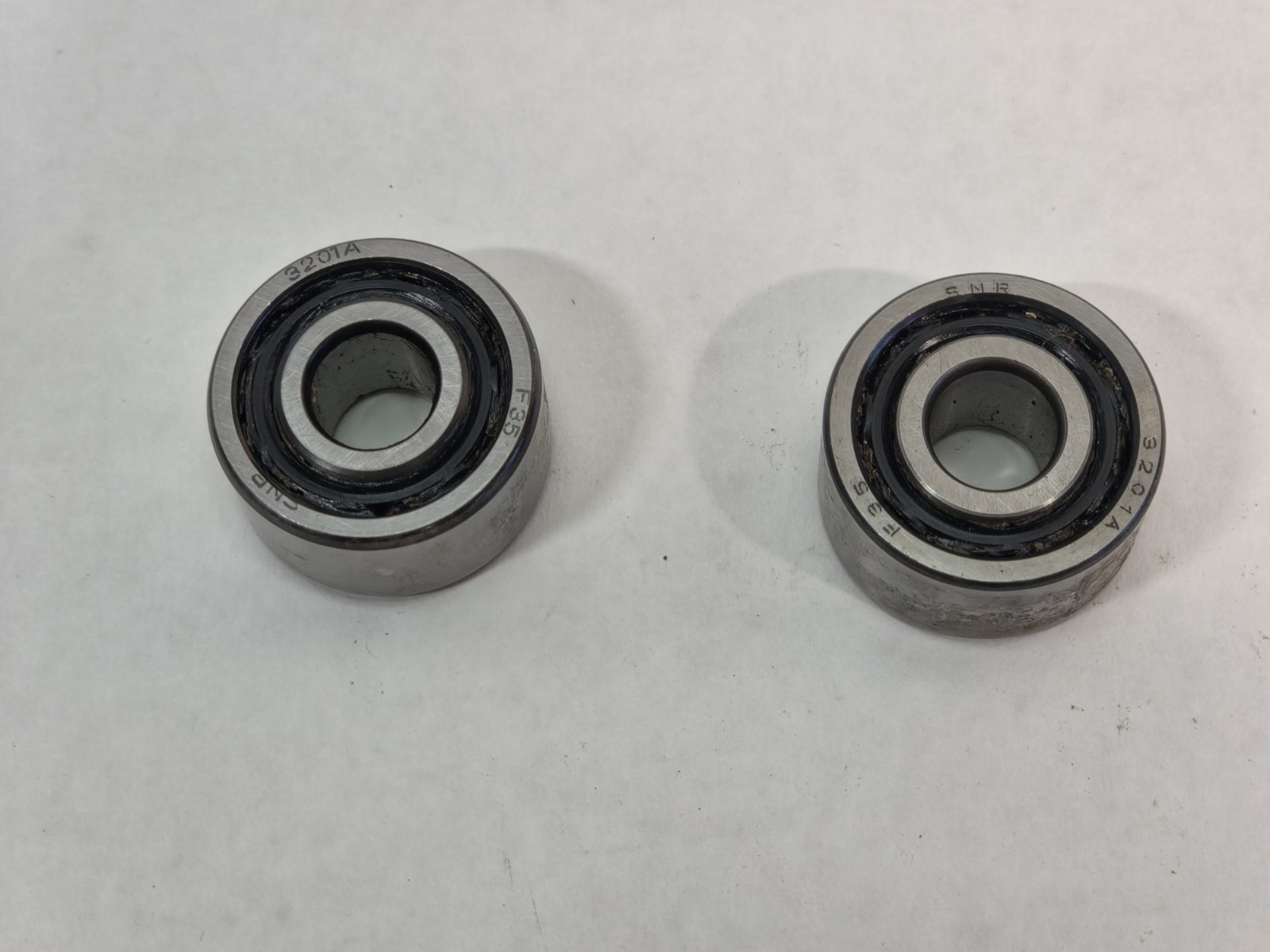 SNR 3201A Double Row Angular Contact Ball Bearing 12x32x15.9mm Lot of 2