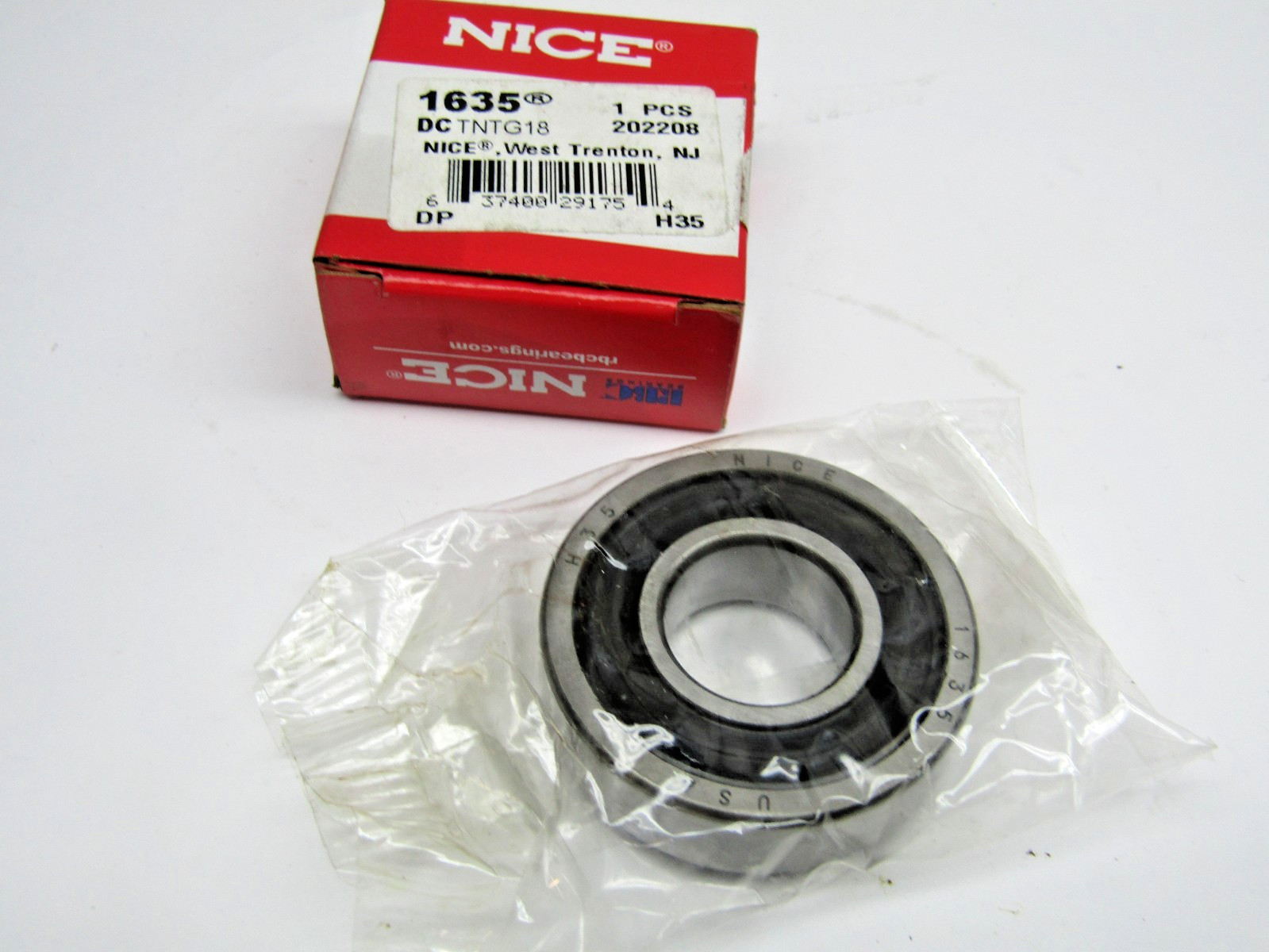Nice 1635DCTN TG18 3/4″ X 1-3/4″ X 1/2″ Sealed Bearing