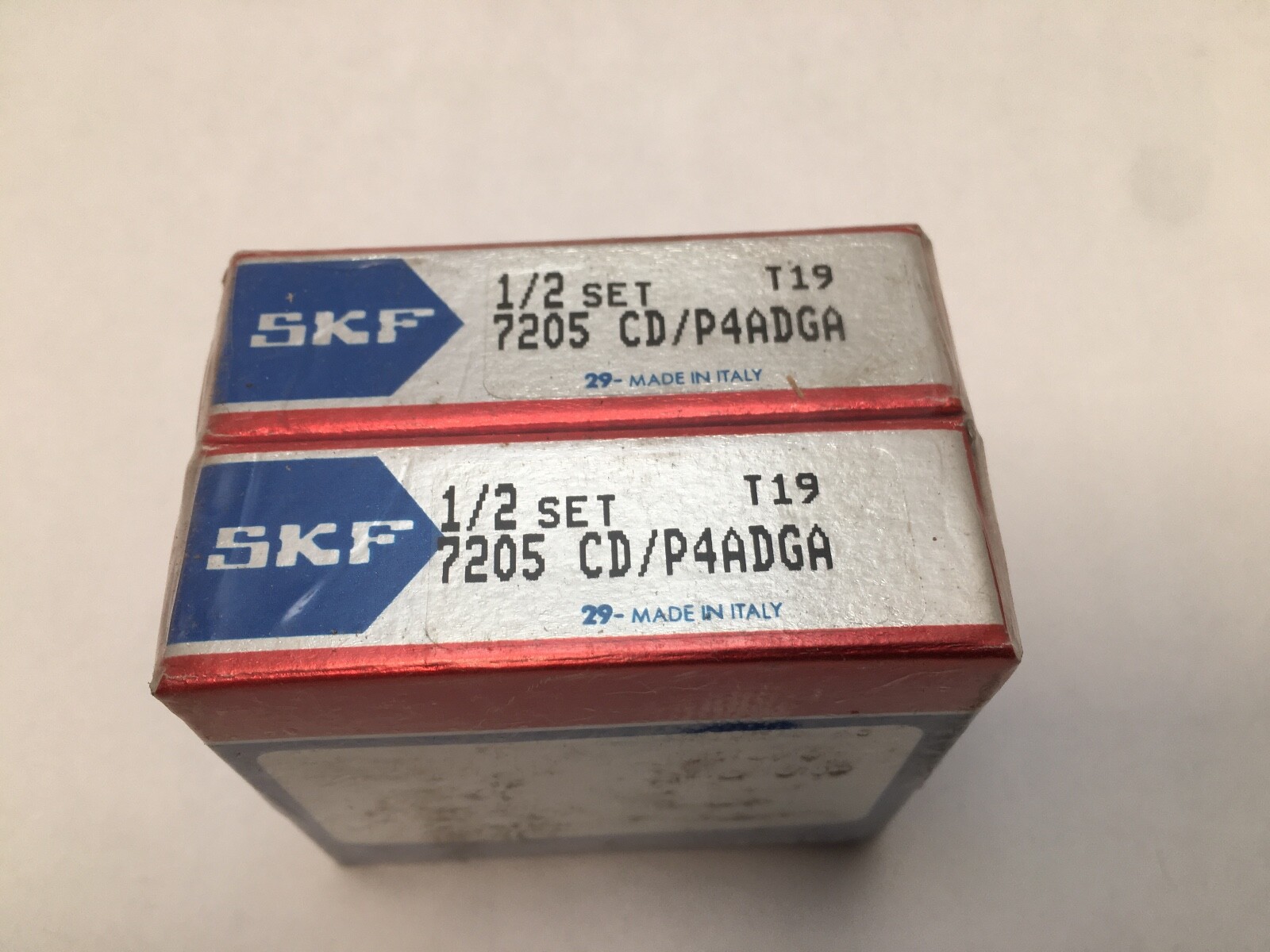 SKF 7205-CD/P4ADGA Bearing 25x52x15 mm 7205-CD-P4A-DGA ABEC7 Italy 2 Pcs