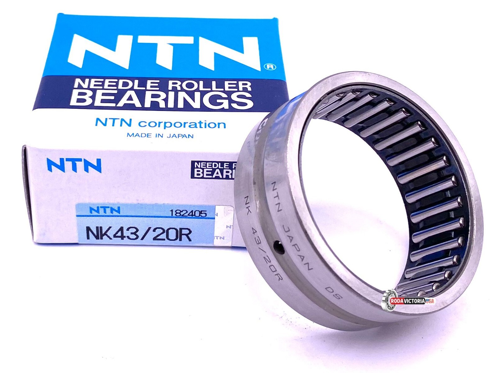 NTN Japan NK43/20 R Machined Needle Roller Bearing 43x53x20 mm