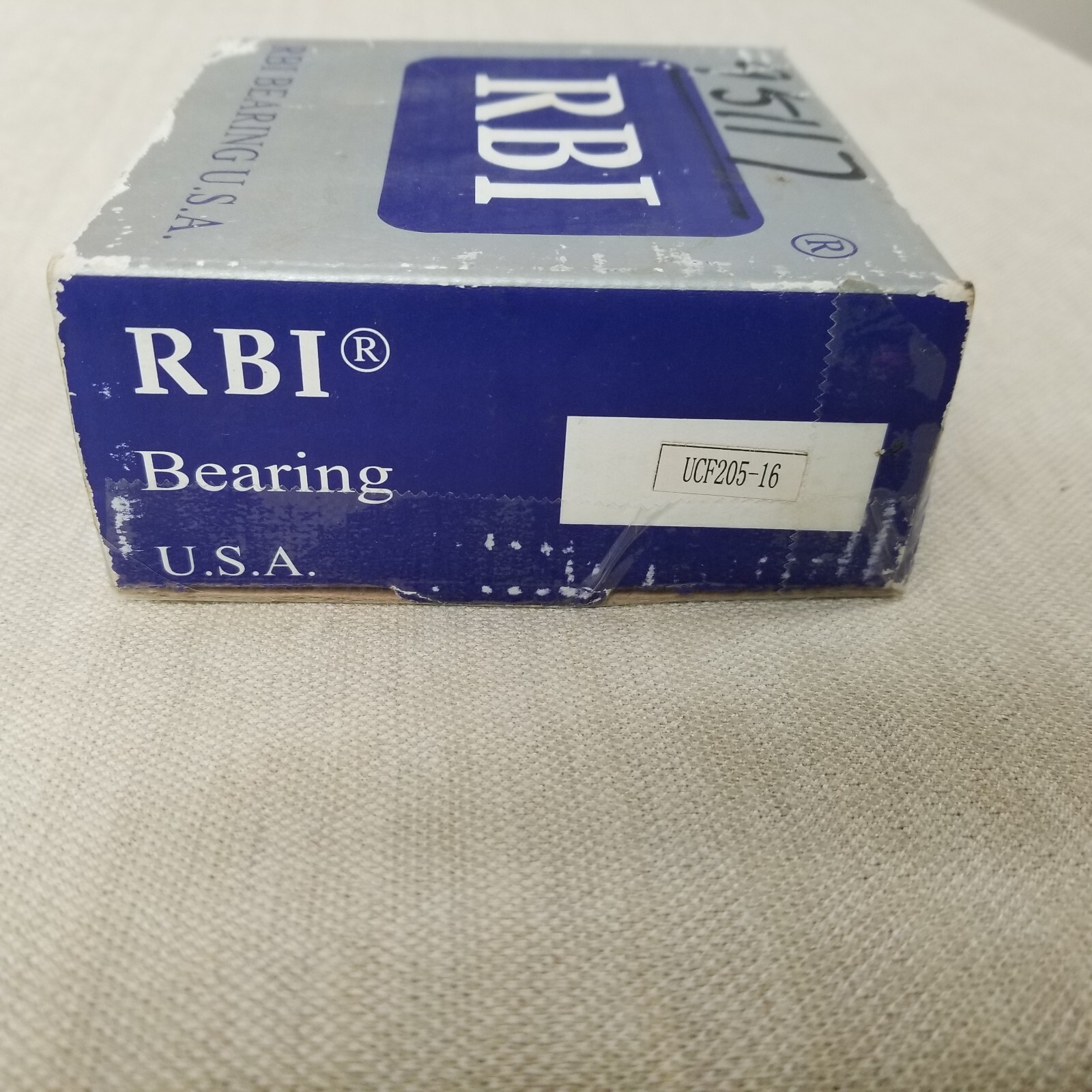 RBI UCF205-16 25.4 MM BORE 4 BOLT FLANGE MOUNT BEARING, SCREW LOCKING