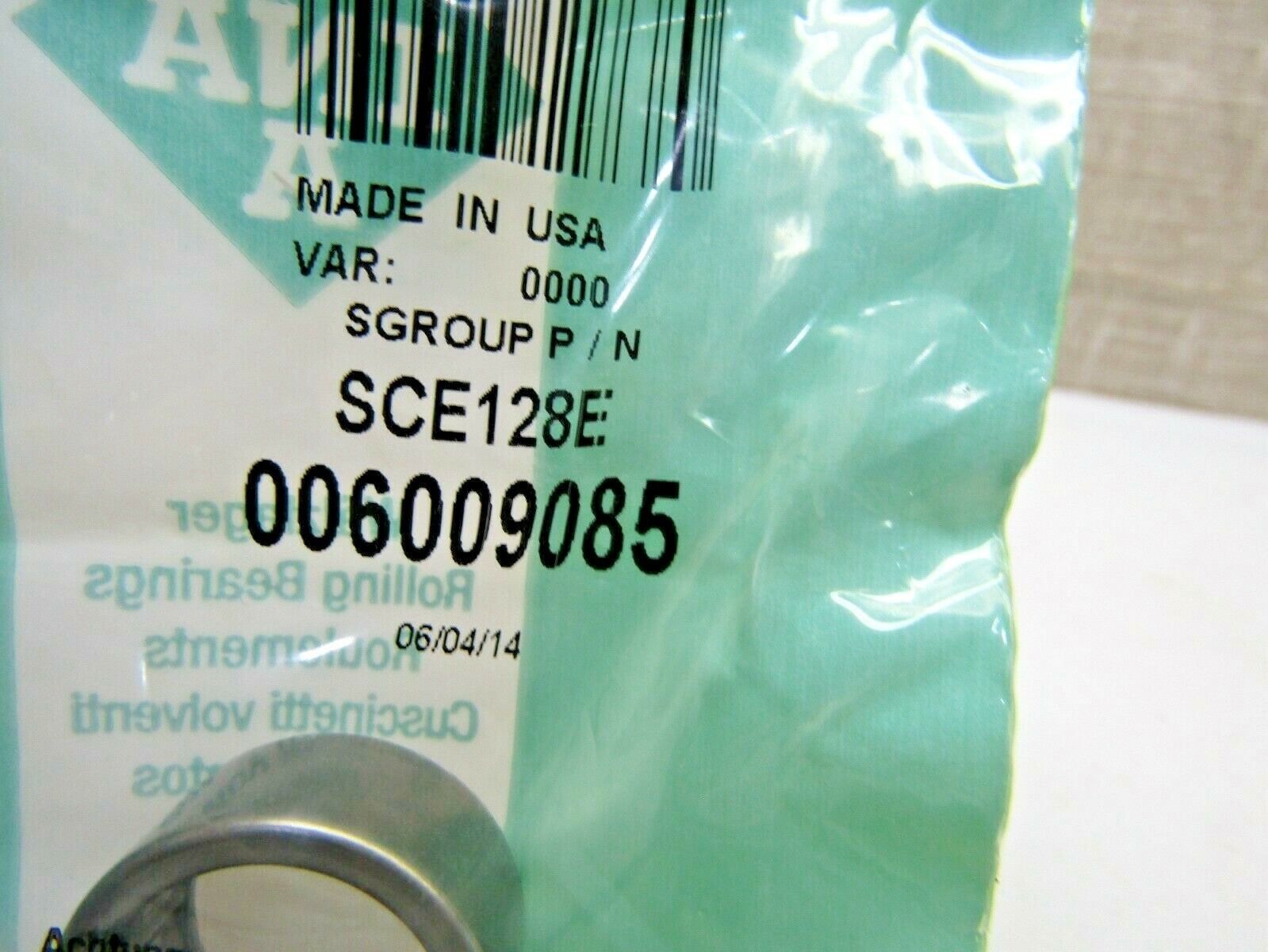INA SCE128 E 3/4″ x 1″ x 1/2″ Needle Roller Bearing