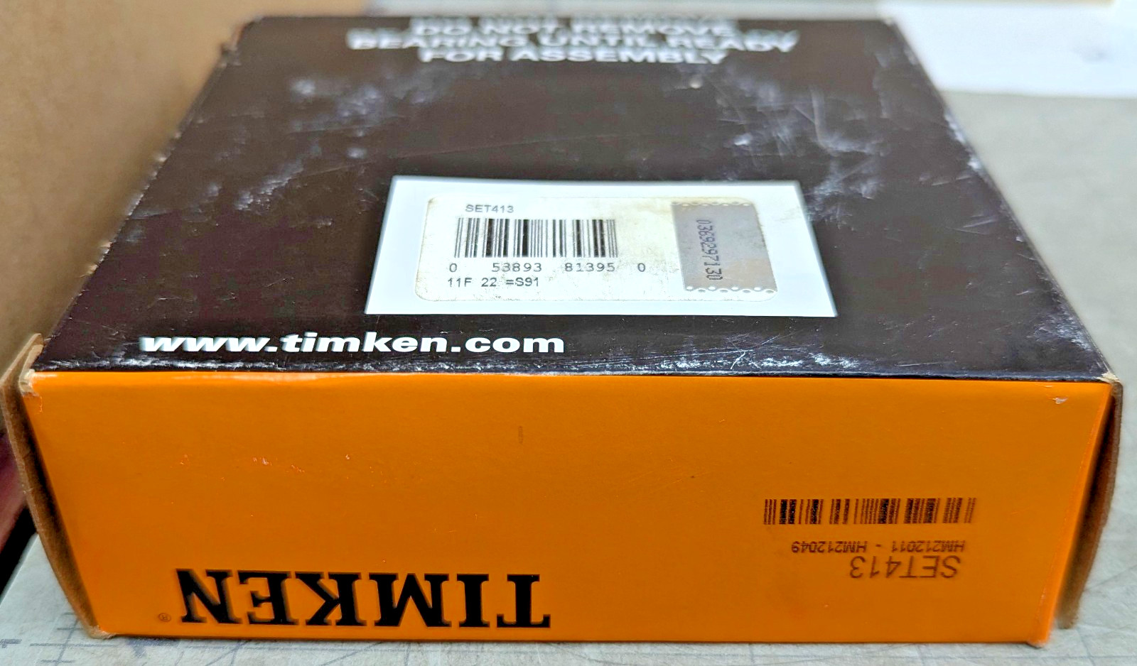 SET413 Timken HM212049 / HM212011 Wheel Bearing Set [C0S4]