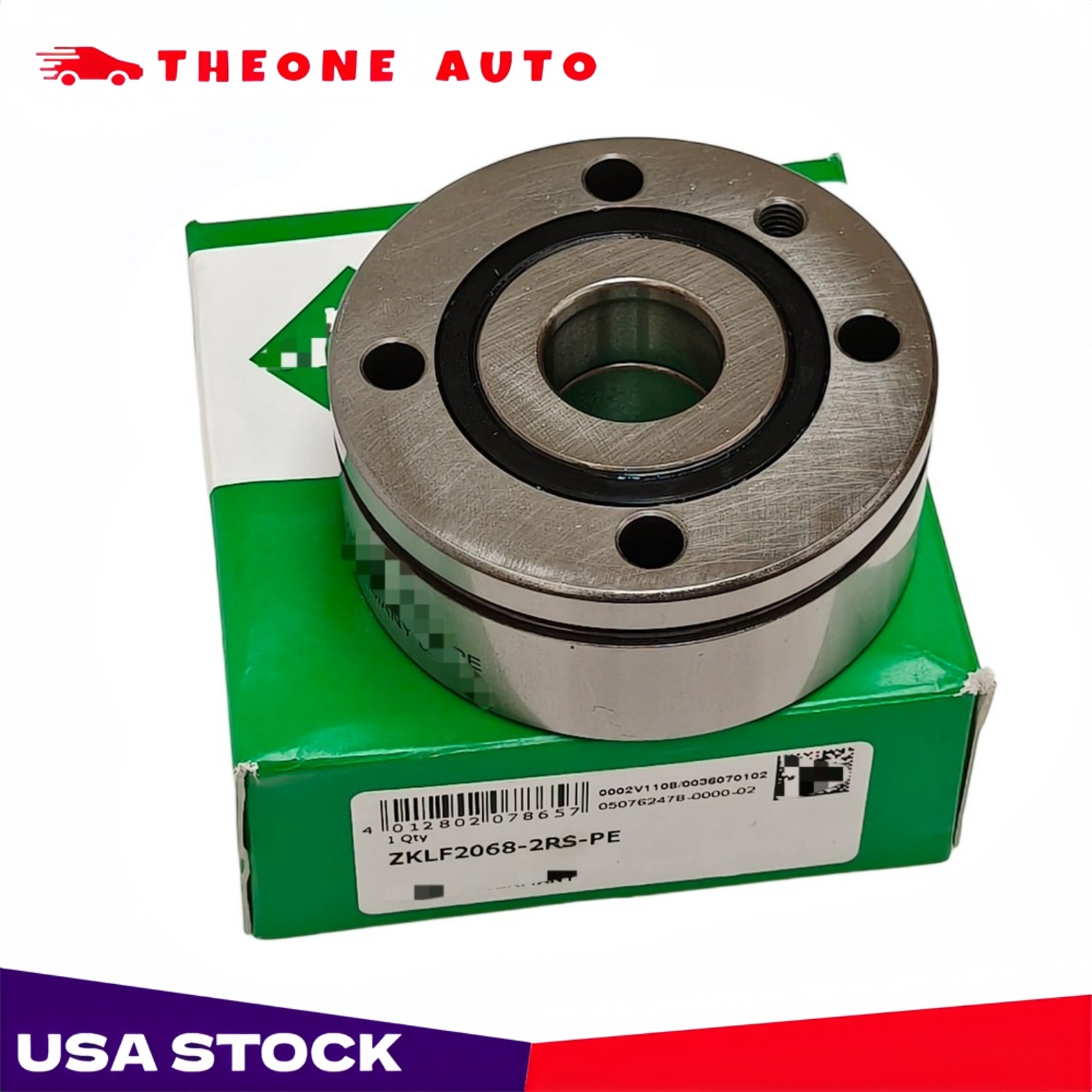 For INA ZKLF2068-2RS-PE Screw support bearing New US Silver Steel