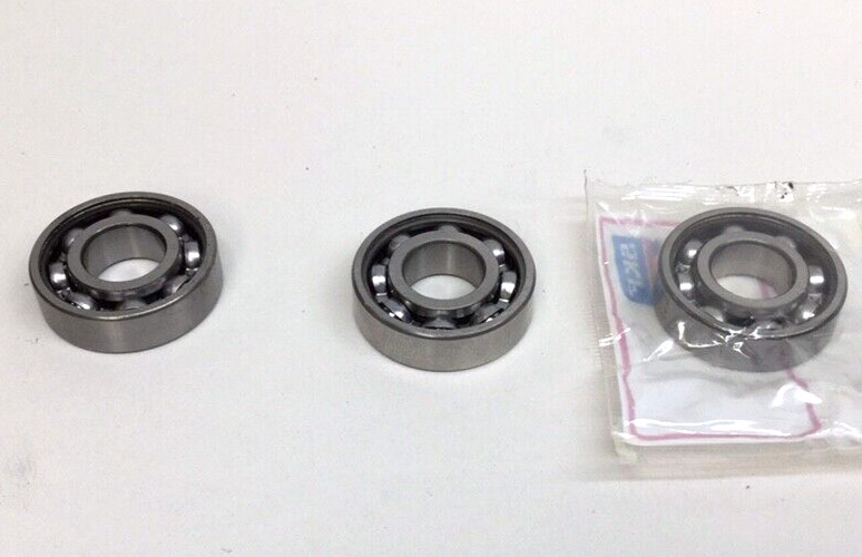 SKF 6001 JEM Ball Bearing Deep Groove 12mm ID X 28mm OD X 8mm W (Pack of 3)