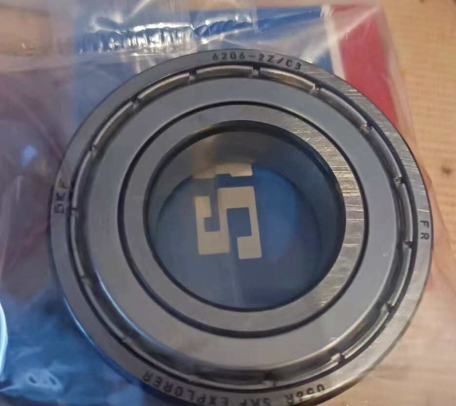 2PC1PC SKF 6206-2Z/C3 Deep Groove Ball Bearing