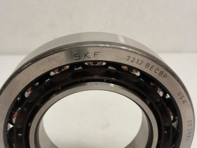 186972 Old-Stock; SKF 7212 BECBP Angular Contact Bearing 60mm ID x 110mm OD