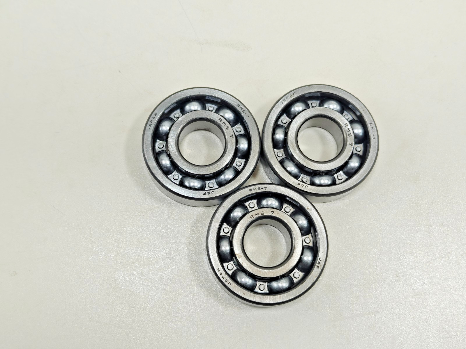 (Qty.3) RMS7 JAF Deep Groove Ball Bearing JAF RMS 7 / MS 9 / MJ 7/8 Lot of 3