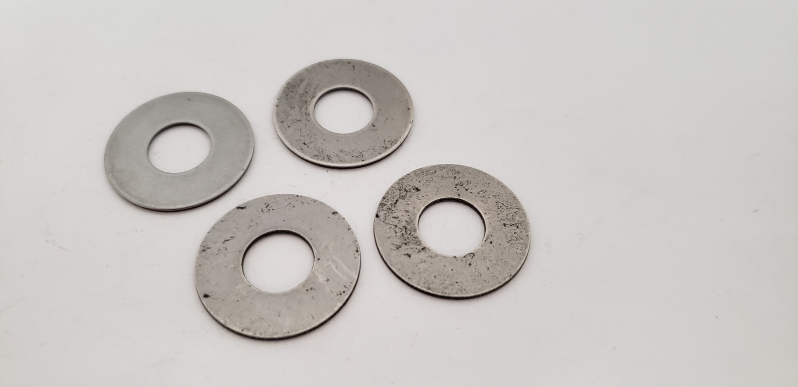 SKF AS1024 STEEL THRUST BEARING WASHER, 10mm x 24mm x 1mm (LOT OF 4) NNB
