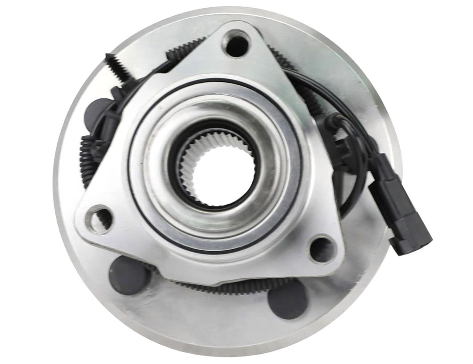 with ABS Front Wheel Bearing and Hub Assembly Compatible with 2012-2018 Ram 1…