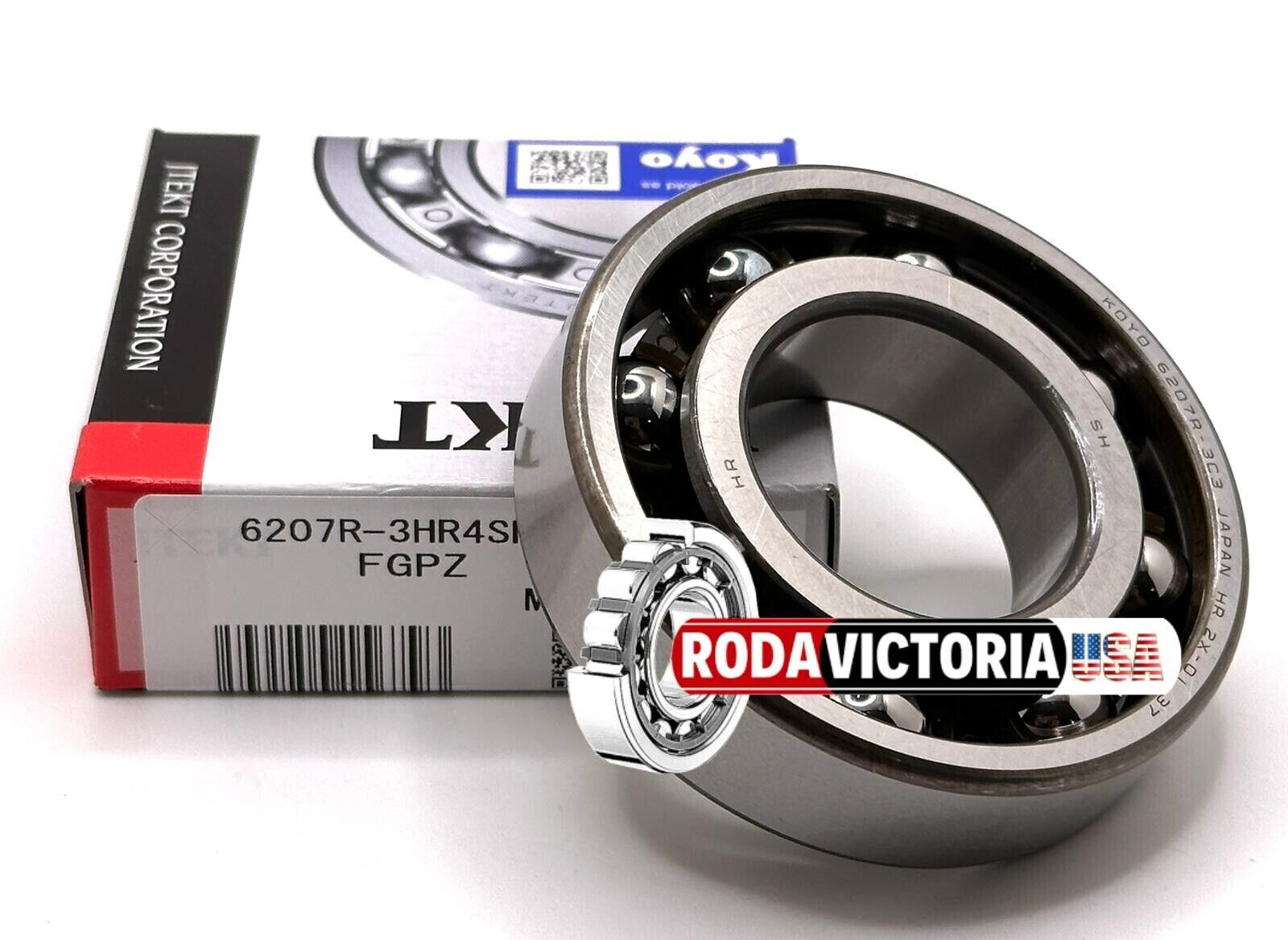KOYO 6207-R3 HR4SC3 New Single Row Ball Bearing MD723159 FAG 578526 35X72X18.3
