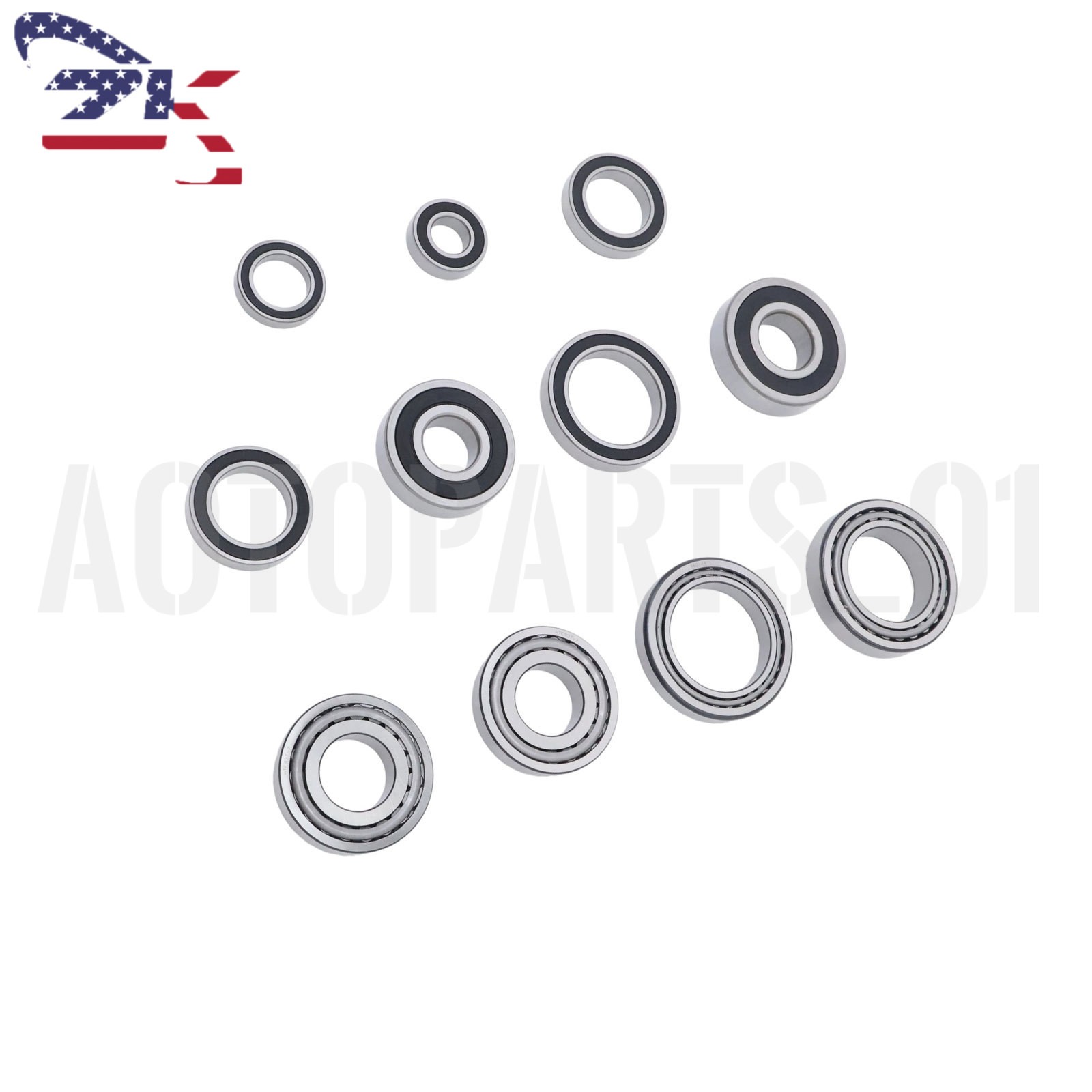 11Pcs HF35 Transmission Set Of Bearings New For C-max Fusion Lincoln Hybrid