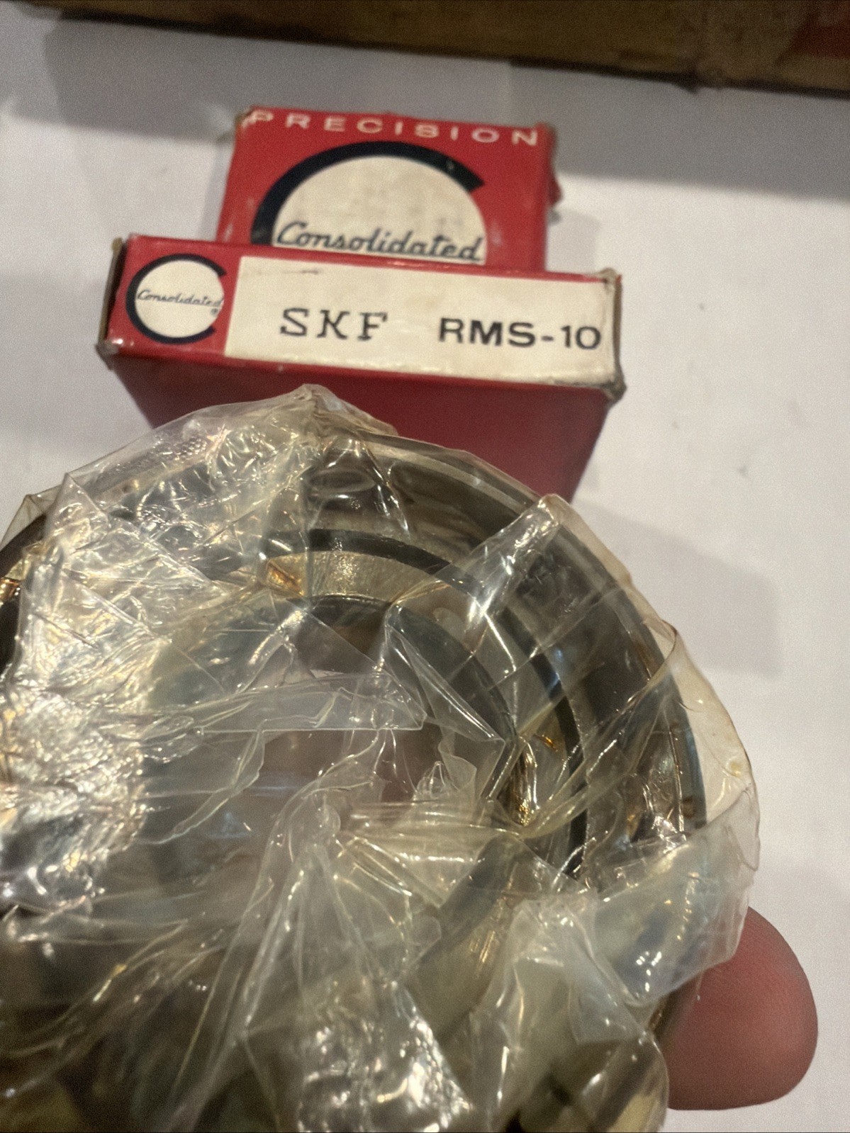 Lot Of 2 SKF Deep Groove Ball Bearing RMS-10 NOS