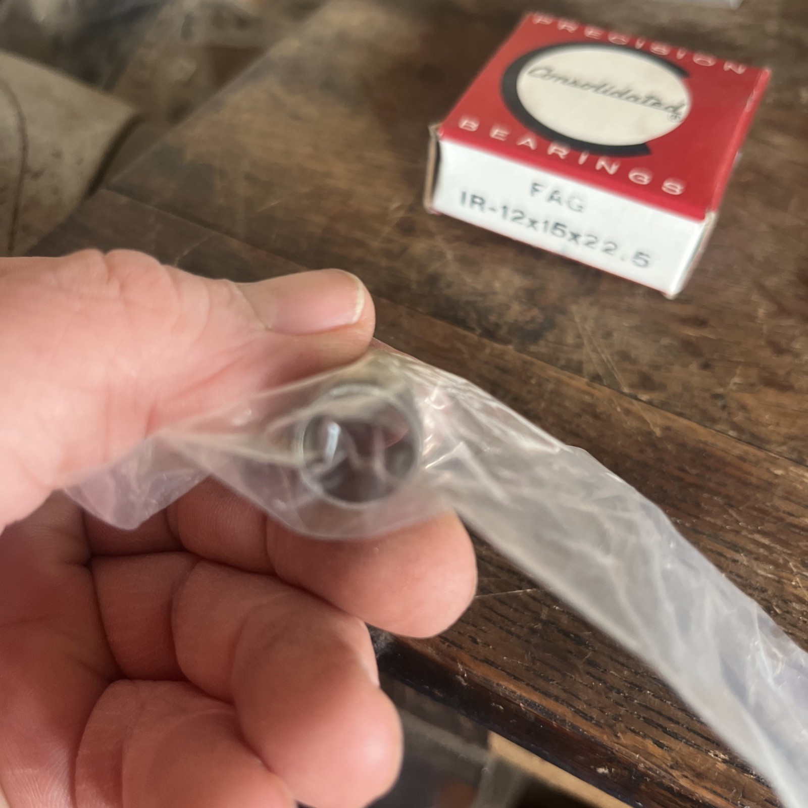 NOS Consolidated IR-12x15x22.5 Inner Ring Needle Bearing