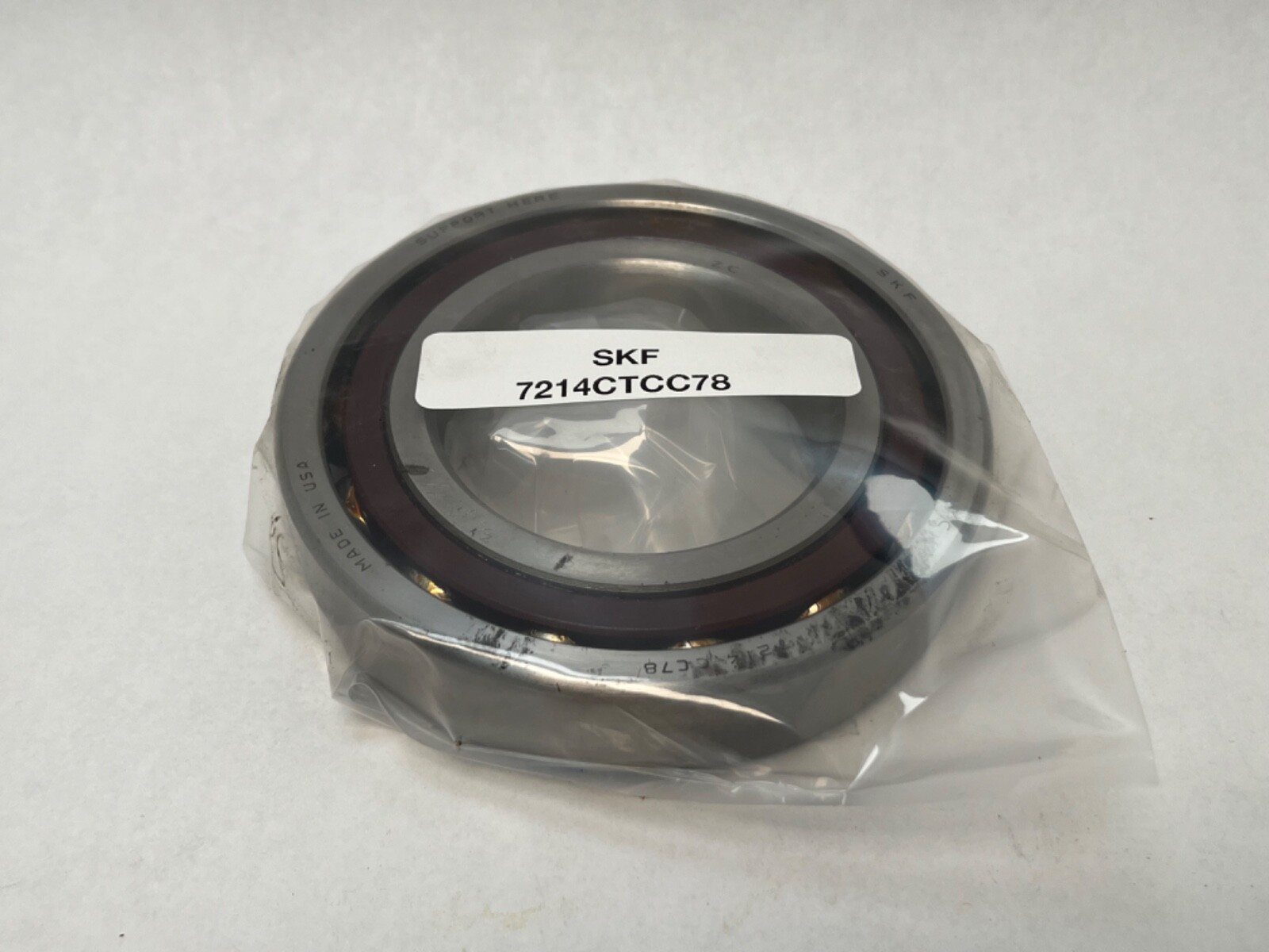 SKF 7214CTCC78 Angular Contact Bearing 70x125x24 mm 7214C 7214-CTC-C78 USA