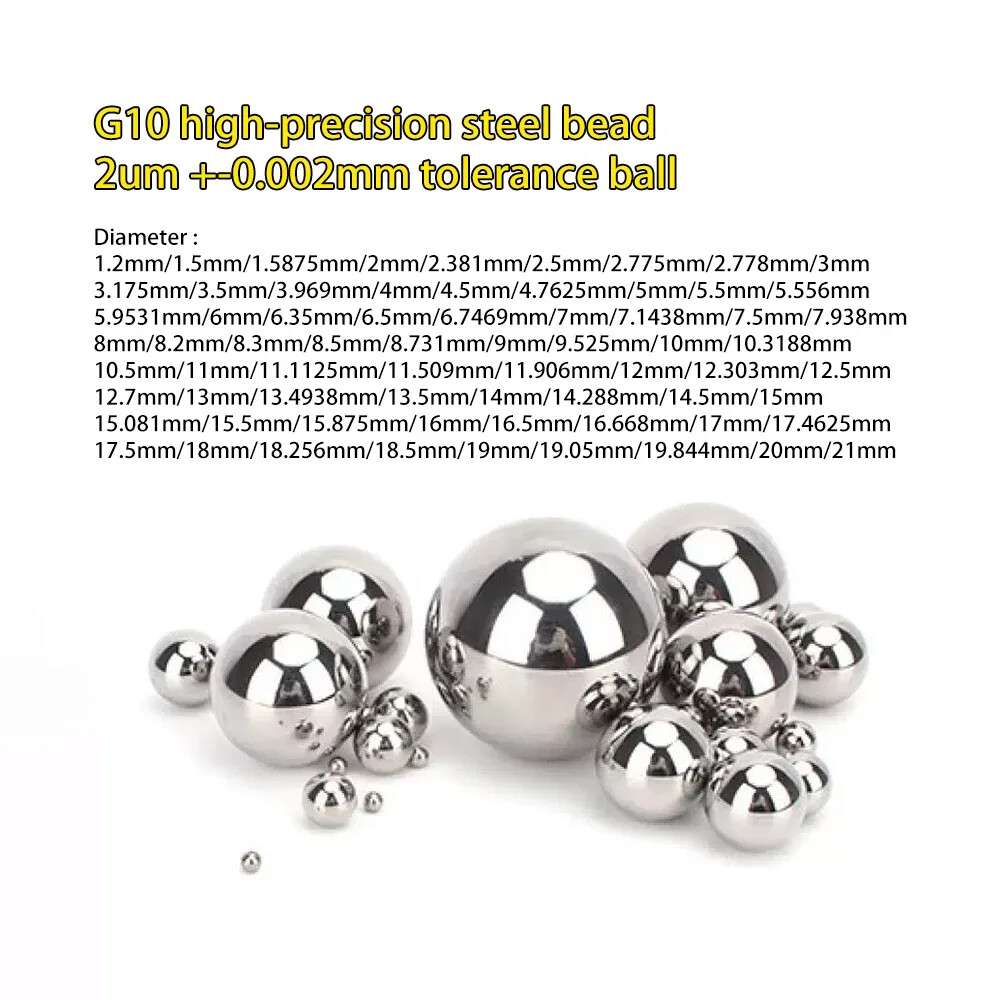 7.5/7.938/8/8.2/8.3/8.5/8.731/9/9.525/10/10.3188/10.5/11mm G10 steel bead ball