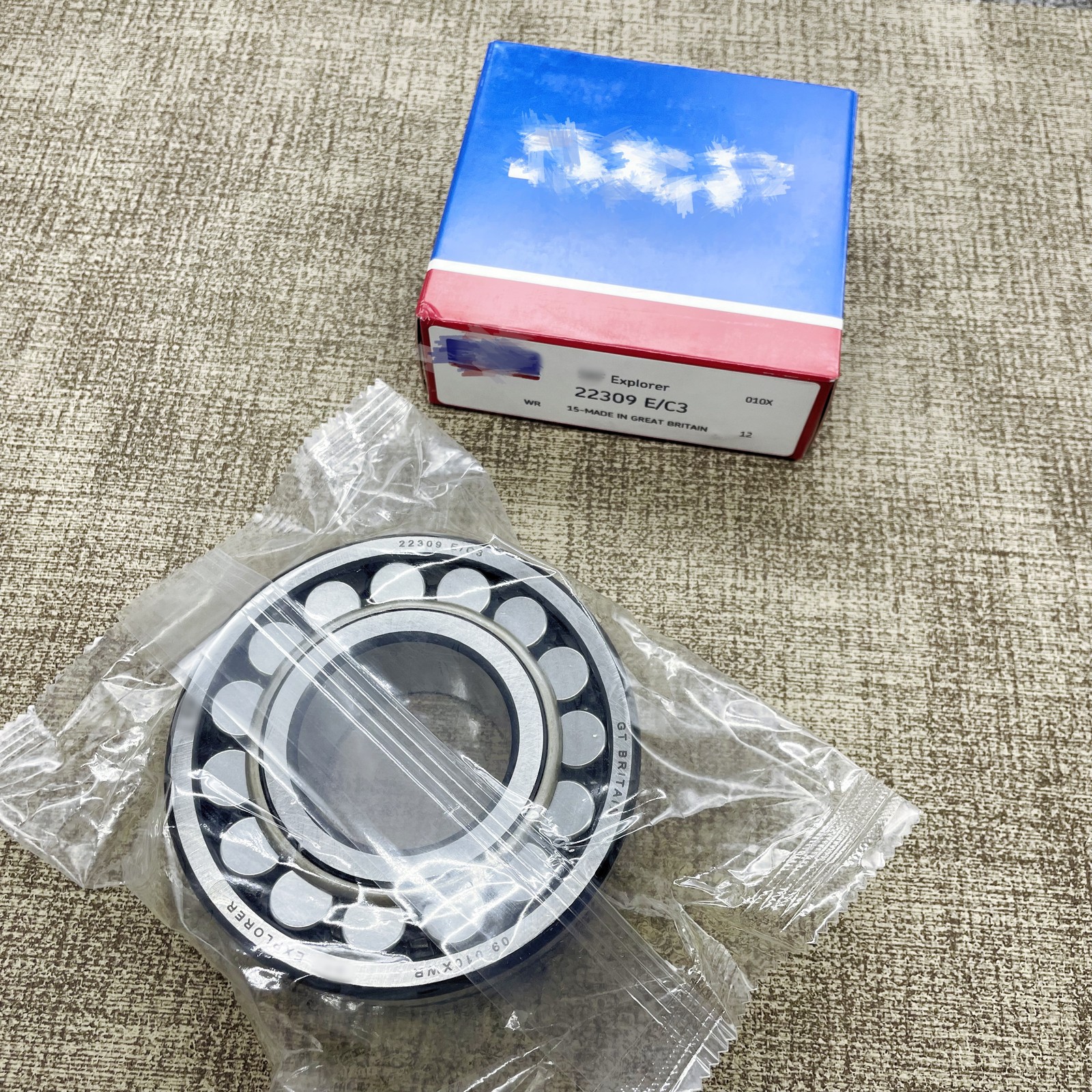 22309 E/C3 1x Spherical Roller Bearings 45mm Bore 100mm OD 36mm NEW