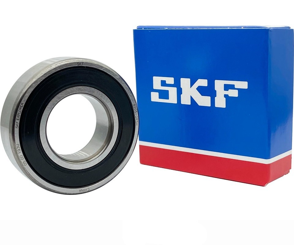 One SKF 6205-2RSH 6205RS 25X52X15MM Double Rubber Seal Bearing
