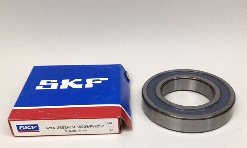 SKF 6214-2RS2HC5C3S0GWPVK252 Ball Bearing 70 x 125 x 24mm Cat 245-3500