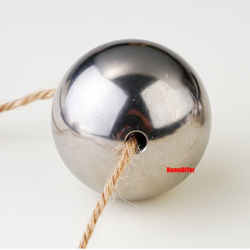 Through-Hole Stainless Steel Balls Perforated Metal Beads Diameter 2.5mm~63.5mm