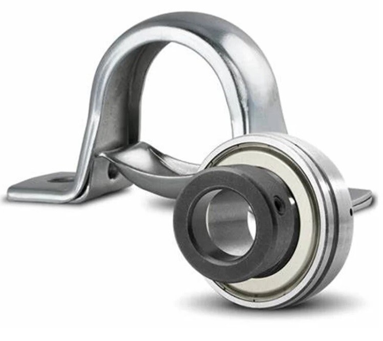 2-Pack 1-7/16″ SAPP207-23 Pressed Steel Pillow Block Bearing / Eccentric collar