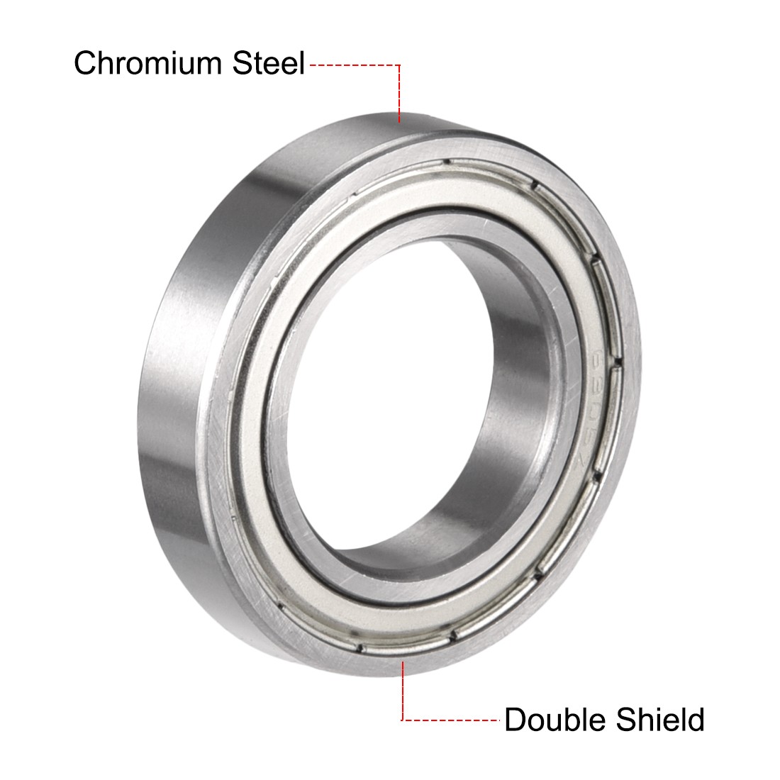 Deep Groove Ball Bearing 6905ZZ Double Shield Chromium Steel Bearings