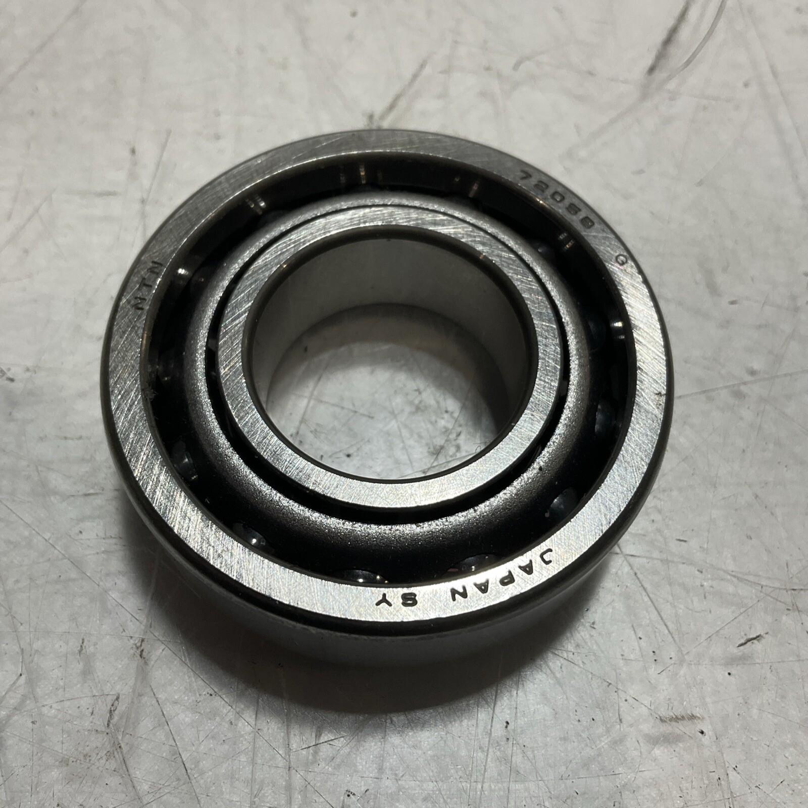 NTN 7205BG SINGLE ROW CONTACT BALL BEARING LOT 4 RM6