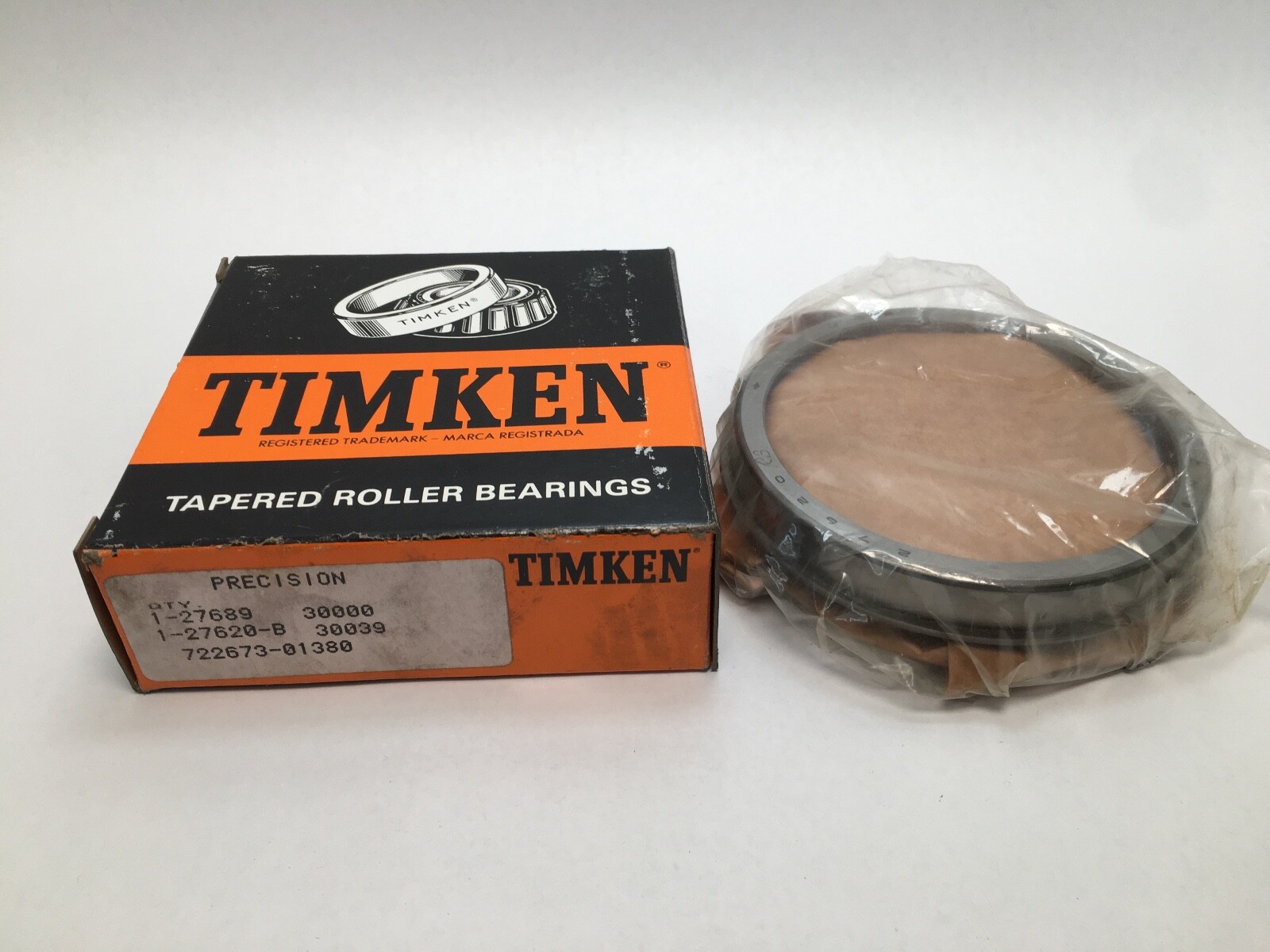 Timken 27689/27620RB Taper Bearing Cone & Cup 3-9/32″ID 4-15/16″ OD 27620-RB USA