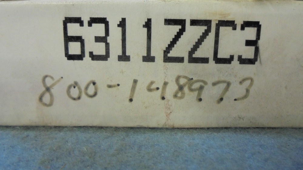 NSK 6311ZZC3 RADIAL DEEP GROOVE BALL BEARING 55 X 120 X 29 MM, C3, SHIELDED