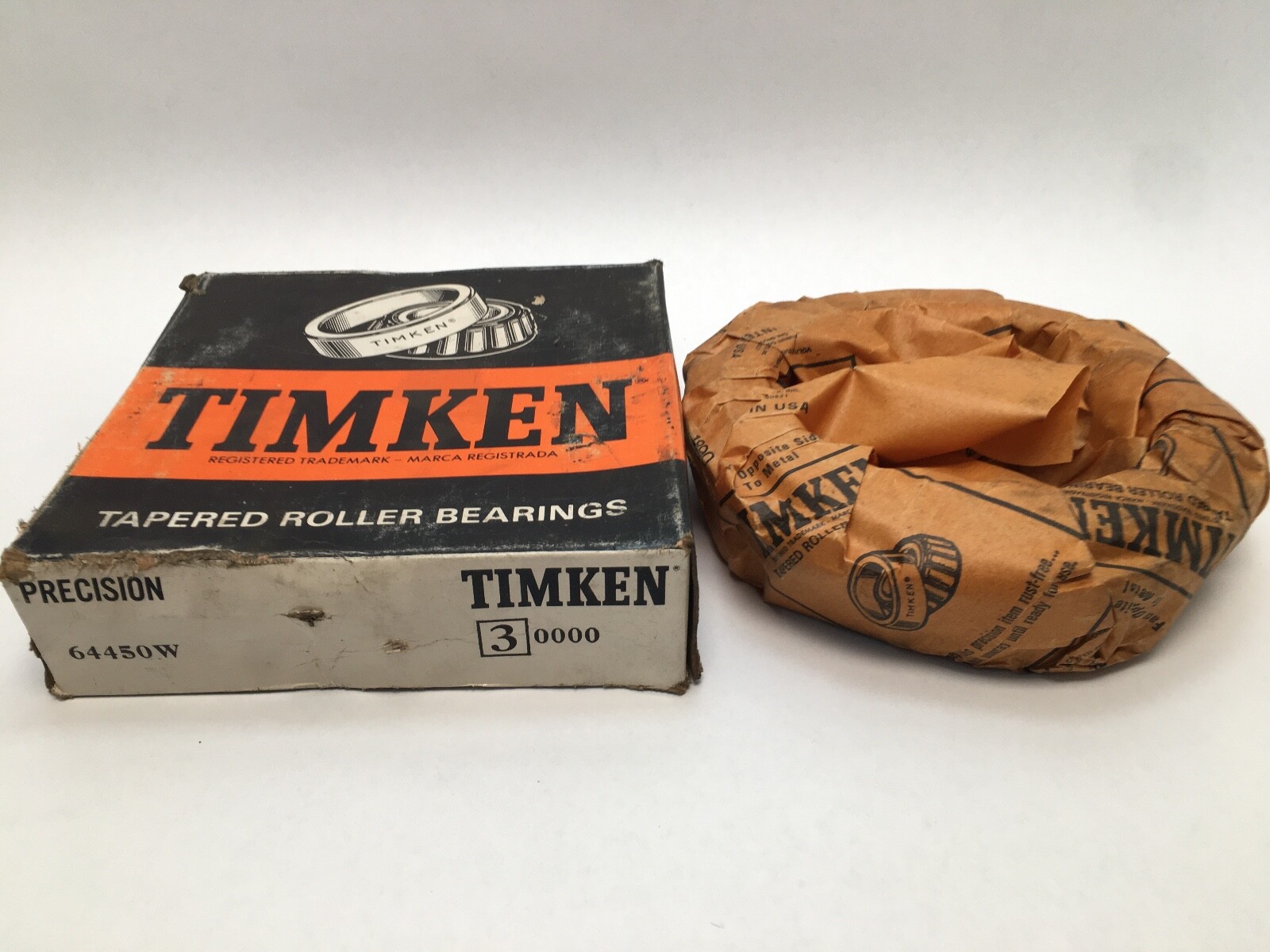 TIMKEN 64450W-3 Taper Roller Bearing Cone 4-1/4″ ID 64450 W *3 USA