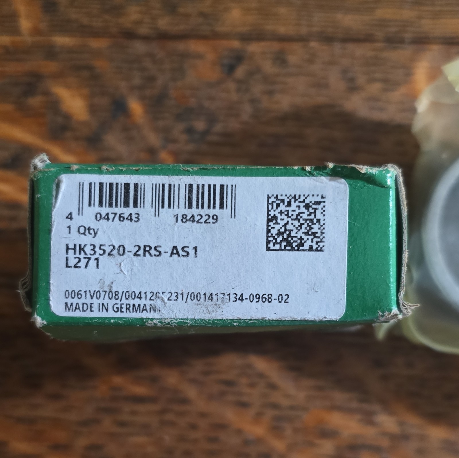 INA Needle Roller Bearing HK3520-2RS-AS1 35mm Bore 42mm OD x 20mm Steel