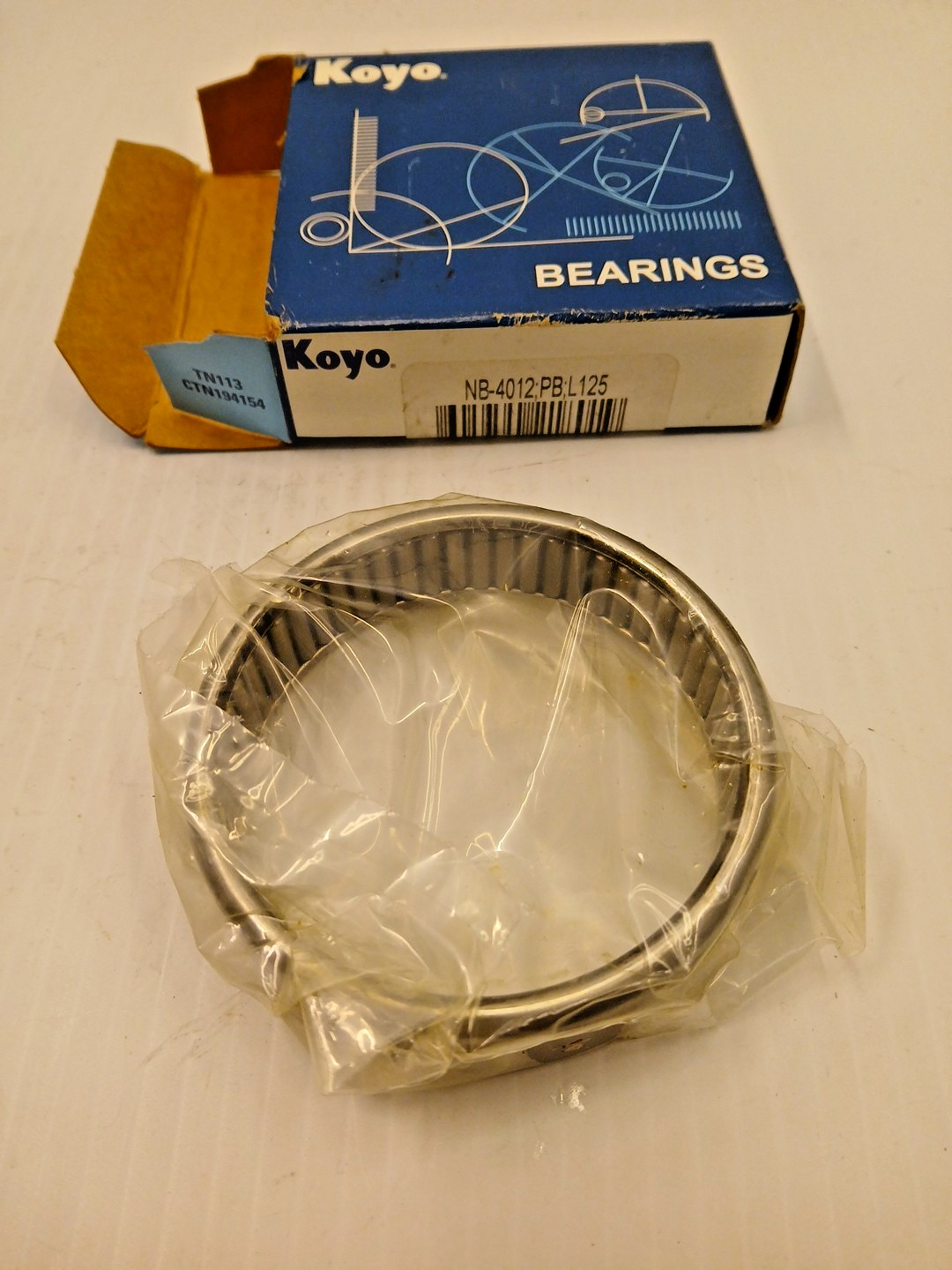 NB-4012 PB:L125 KOYO needle bearing