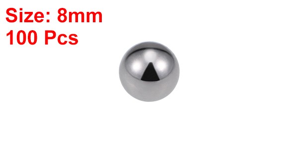 8mm Carbon Steel Bearing Balls Precision Balls 100pcs