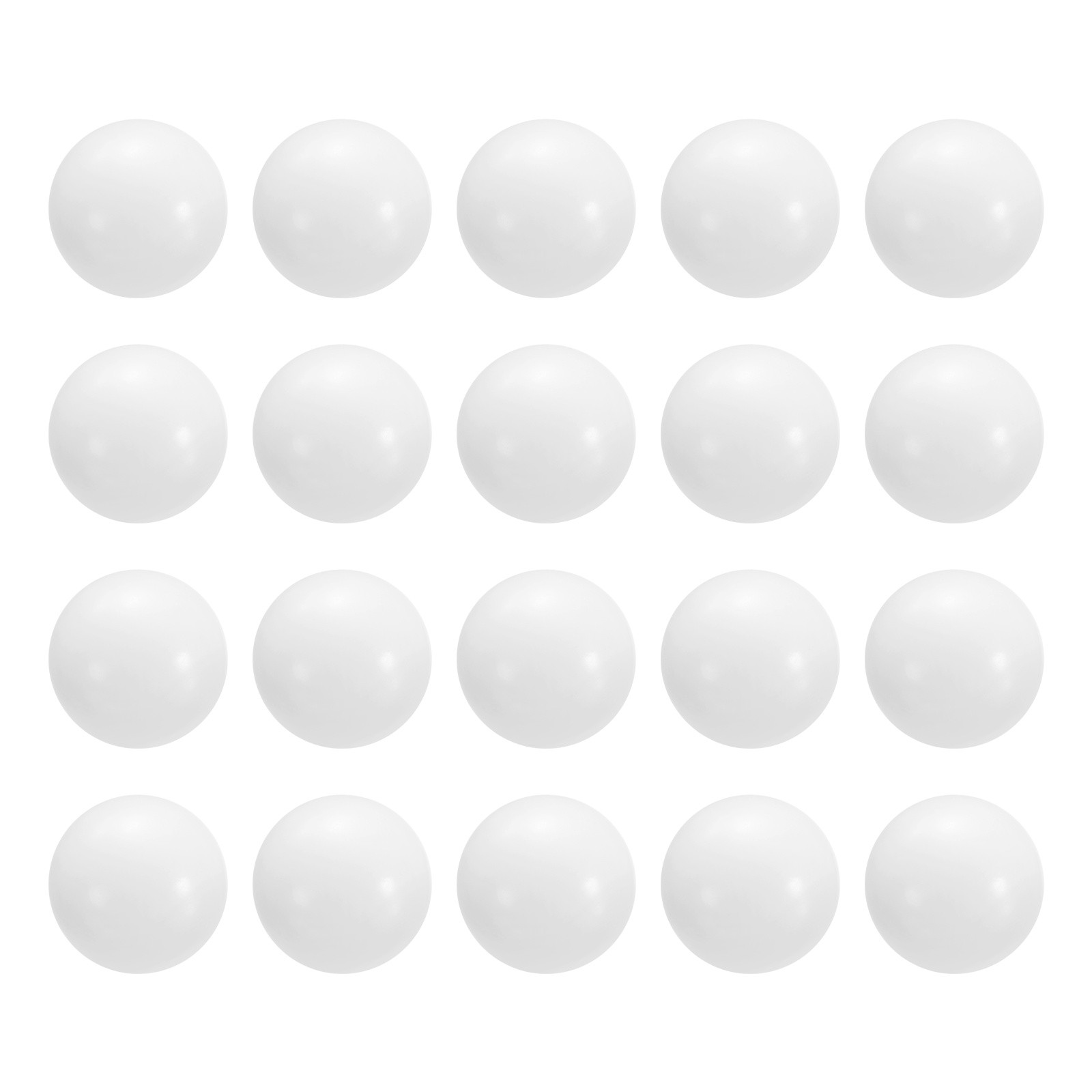50pcs POM Bearing Balls 5/8″ 15.875mm Solid Plastic Bearing Ball