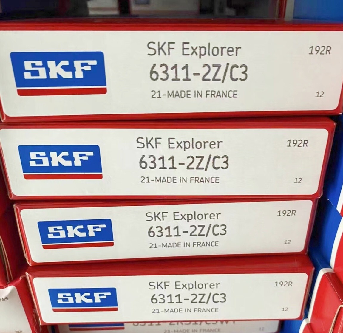 NEW SKF 6311-2Z/C3 Deep Groove Ball Bearing 1PCS #KV