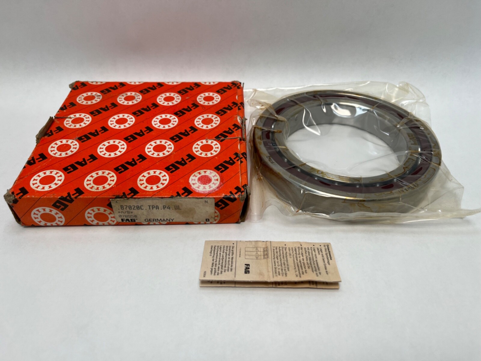 FAG B7020C.TPA.P4.UL Bearing 100x150x24 mm 7020C B-7020-C-TPA-P4-UL Germany
