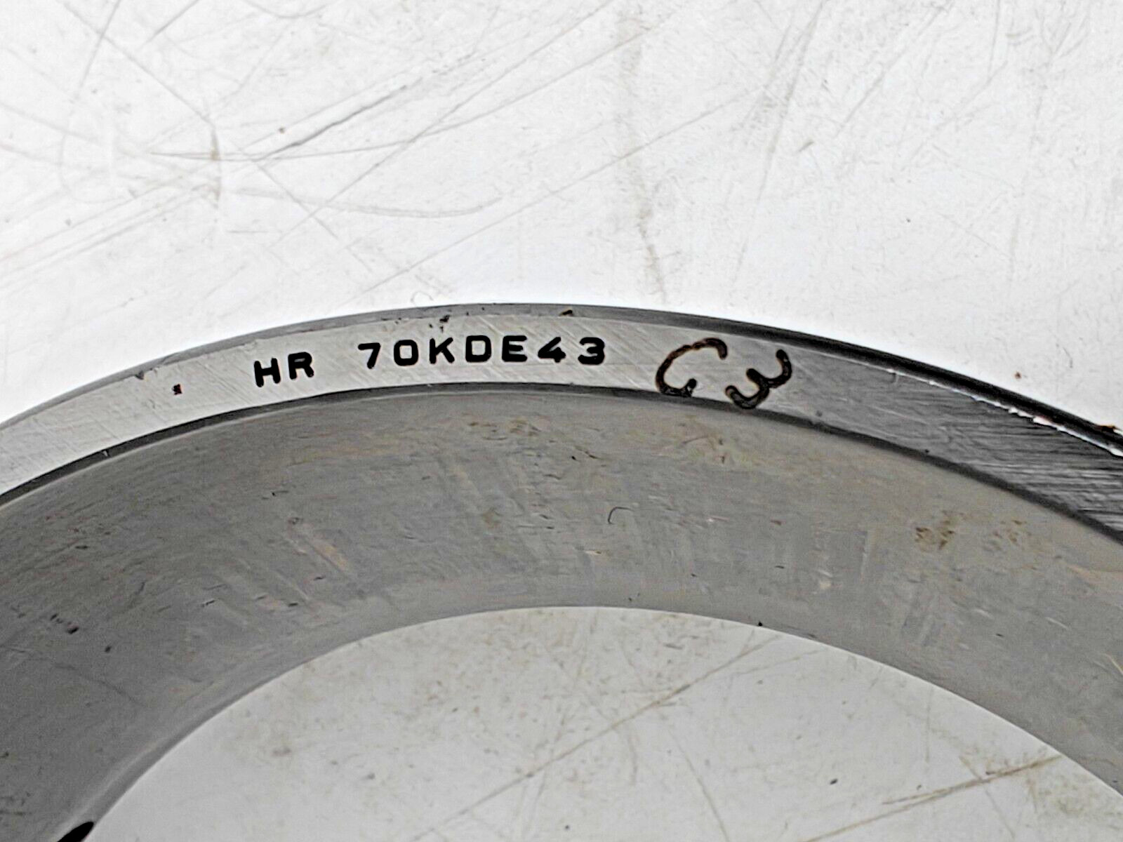 NSK HR 30314 DJ / HR 70KDE43 C3 Double-Row Tapered Roller Bearings