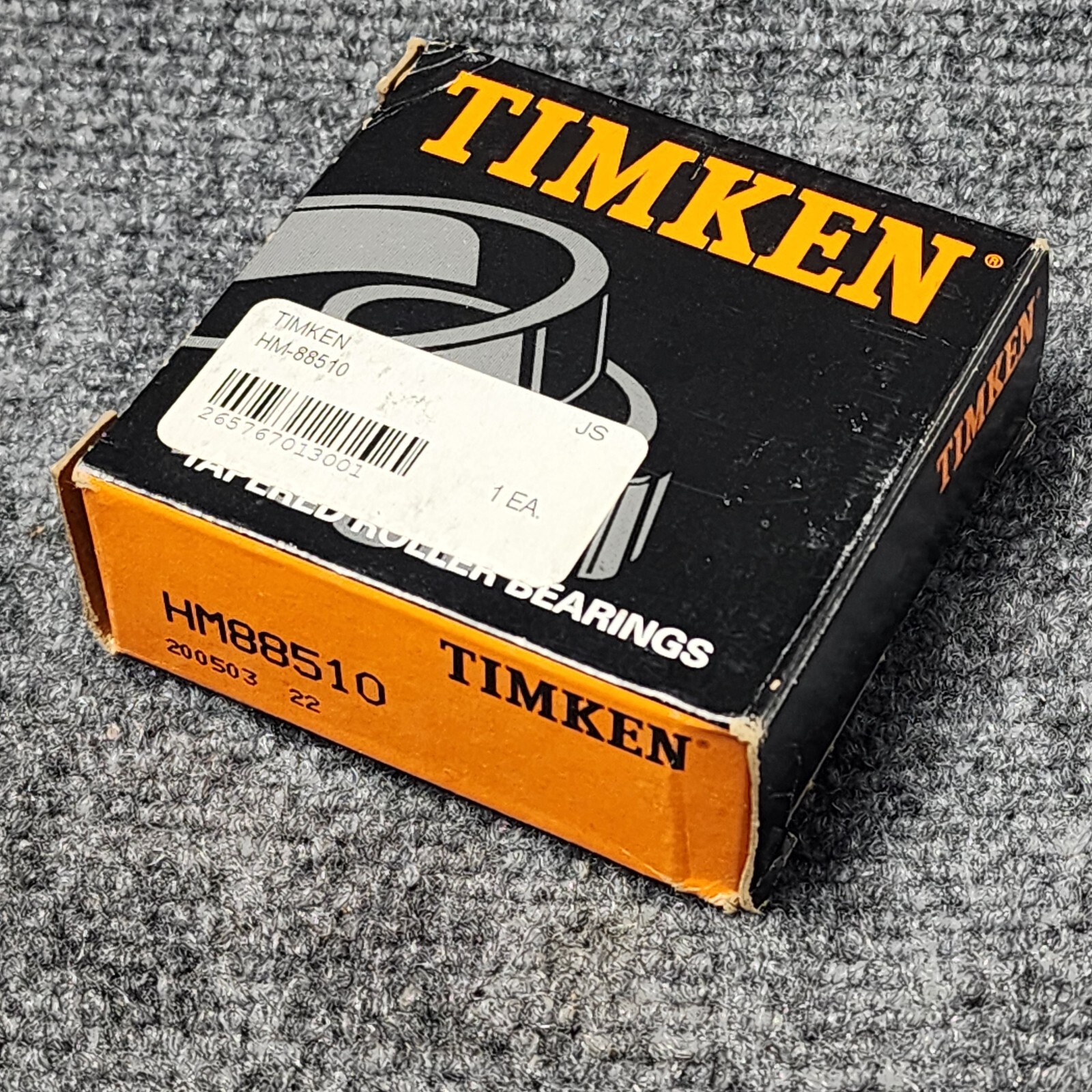 TIMKEN HM88510 Tapered Roller Bearing 2.8750 in OD, 0.9063 in Width