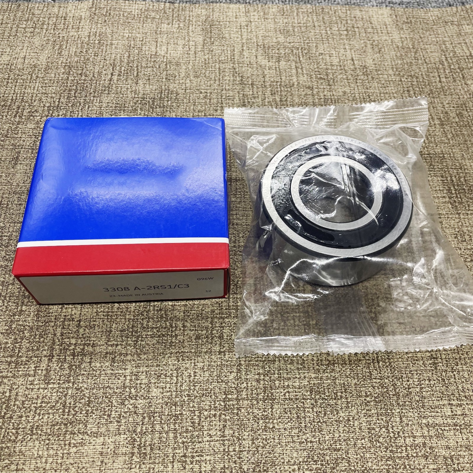 Double Row Angular Contact Ball Bearing 3308 A 2RS1/C3 Fits For SKF 40x90x36.5mm