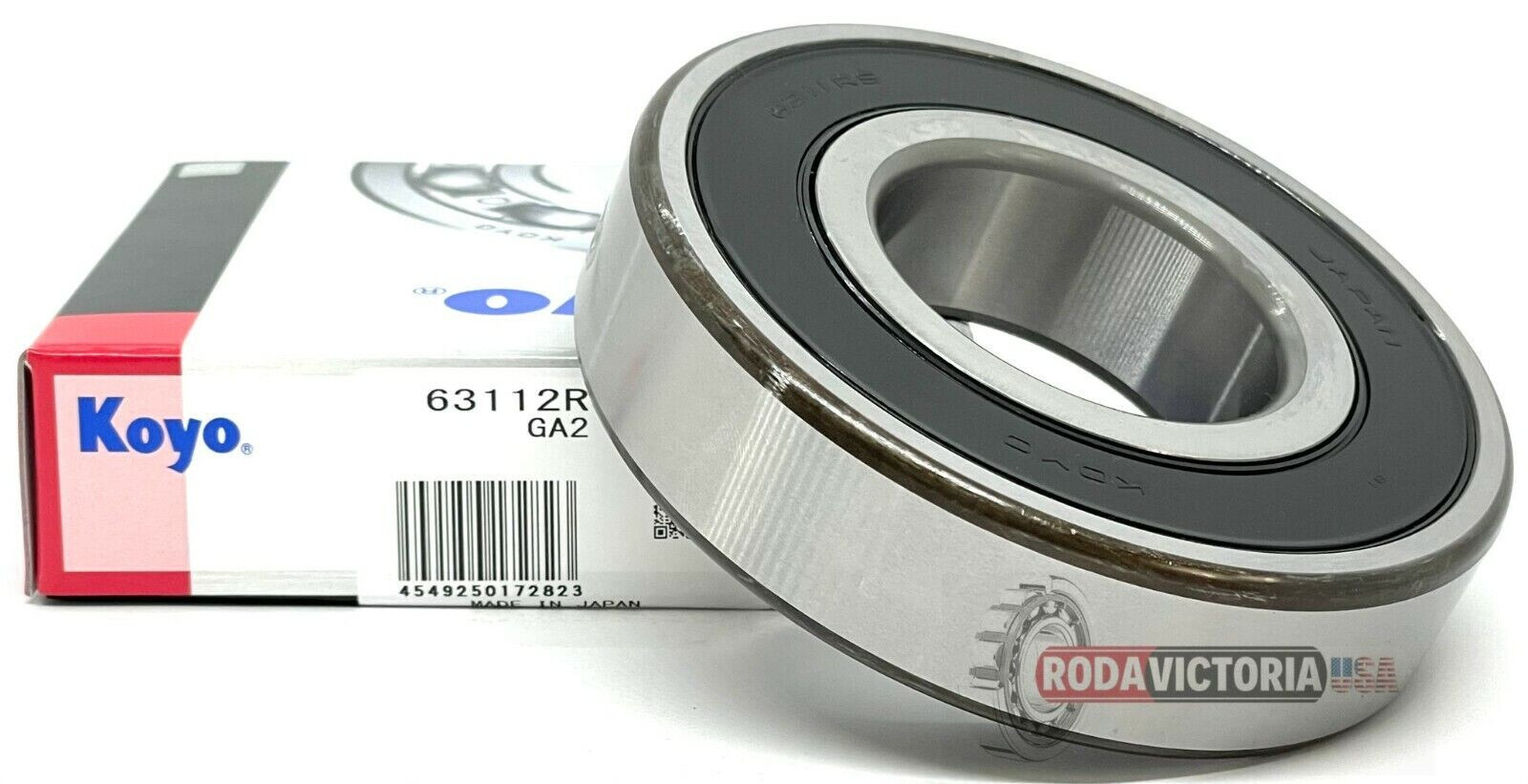 KOYO JAPAN 6311 2RSC3 Rubber Sealed Deep Groove Ball Bearing 55x120x29mm