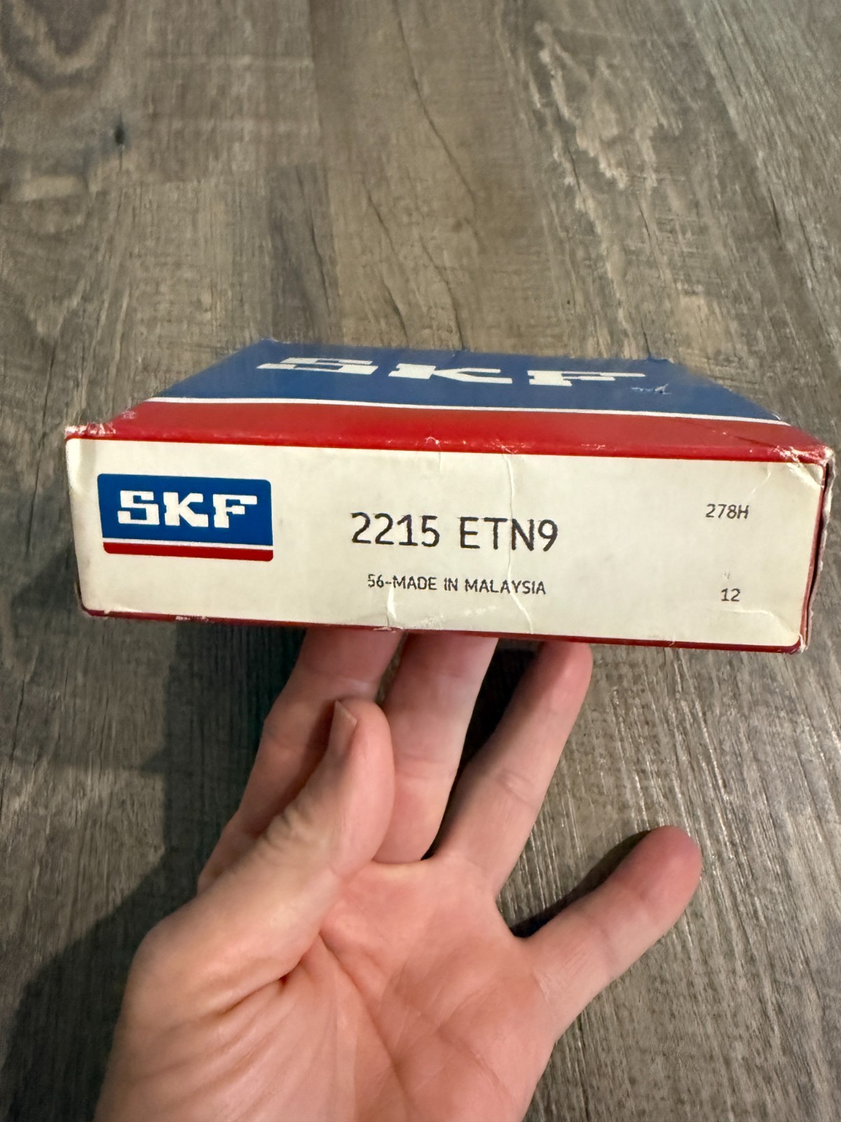 SKF 2215 ETN9/C3 Self-aligning ball bearing with tapered bore | 130mm OD 75mm ID