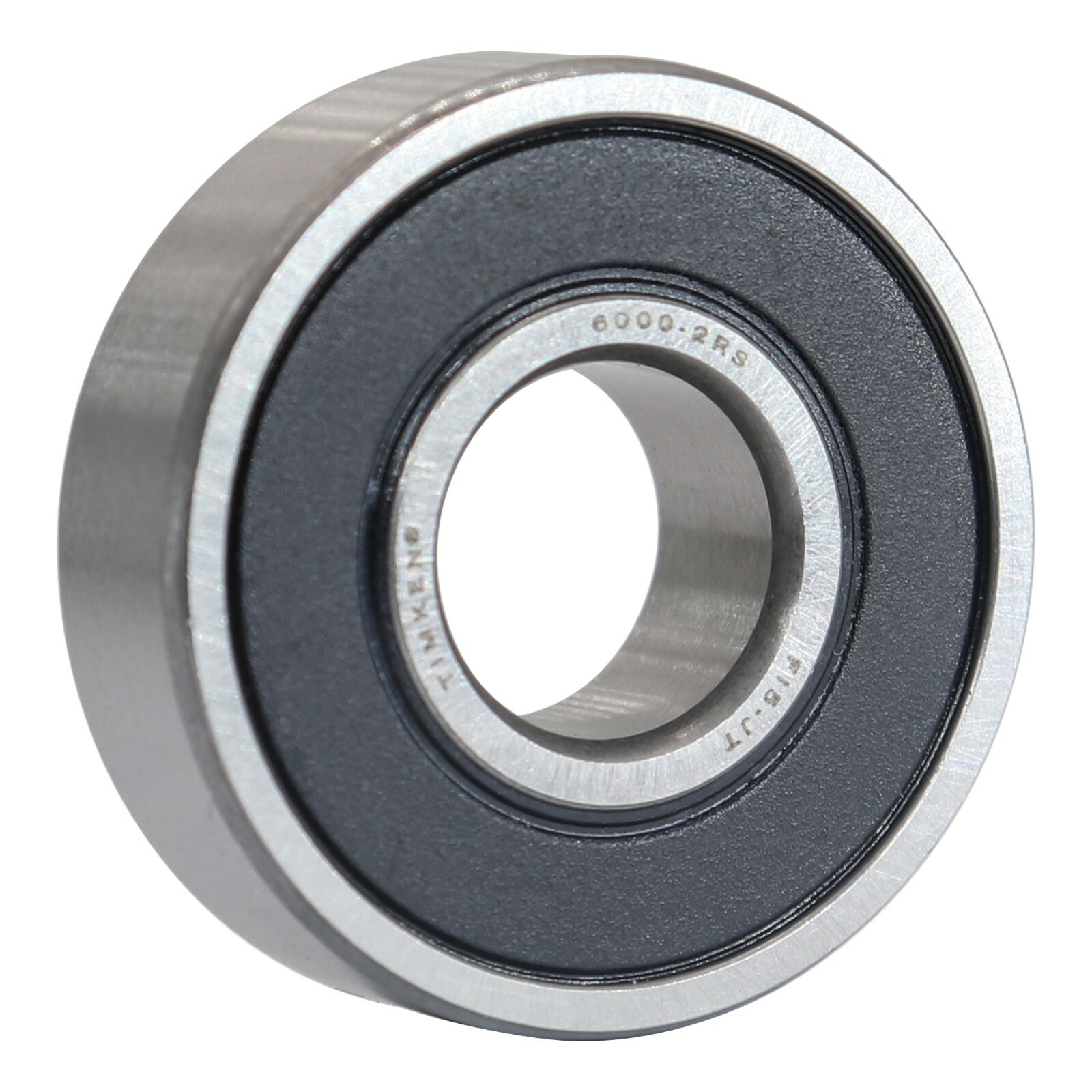 (4 PACK) TIMKEN 6000-2RS 10X26X8MM Double Rubber Seal Ball Bearings