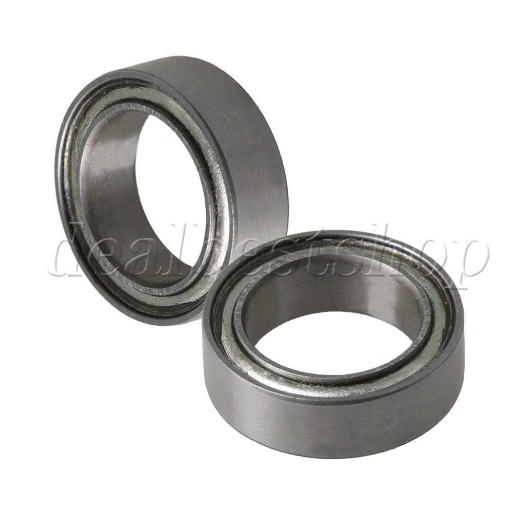 60pcs 8x12x3.5mm MR128ZZ Metal Micro Miniature Ball Bearing Bearings