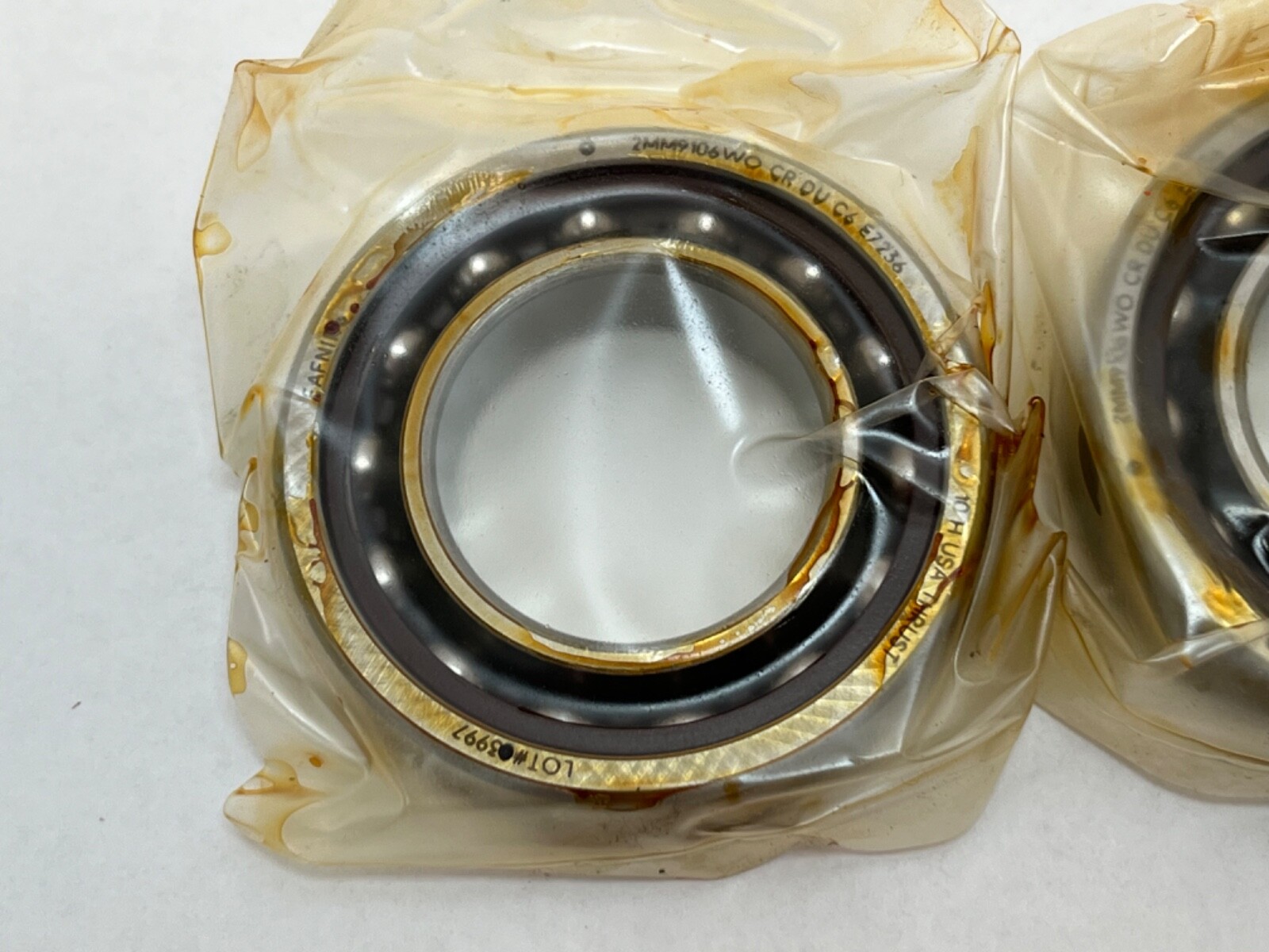 Fafnir 2MM9106WOCRDU Bearing 30x55x13 mm 7006C 2 2MM-9106-WO-CR-DU USA 2Pcs