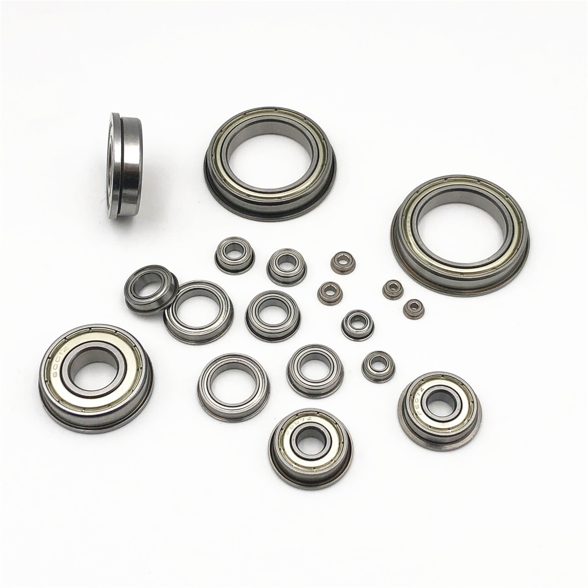 5-15pcs Flange Ball Bearing FR3ZZ FR4ZZ FR6ZZ FR8ZZ Metal Shielded Chrome Steel