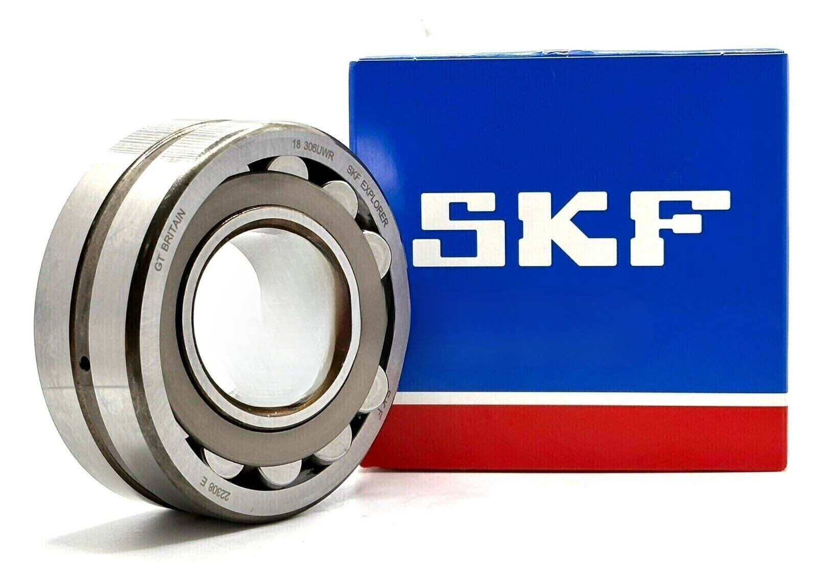 NEW SKF 22309 E/C3 SPHERICAL ROLLER BEARING 45x100X36mm