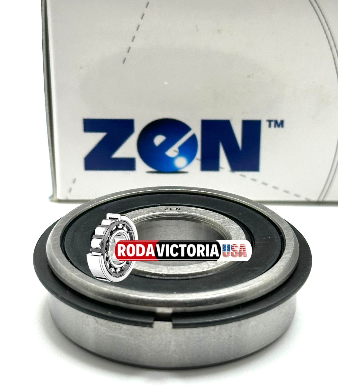 ZEN 6203 2RS NR BALL BEARING, RUBBER SEALED + SNAP RING 17x40x12mm