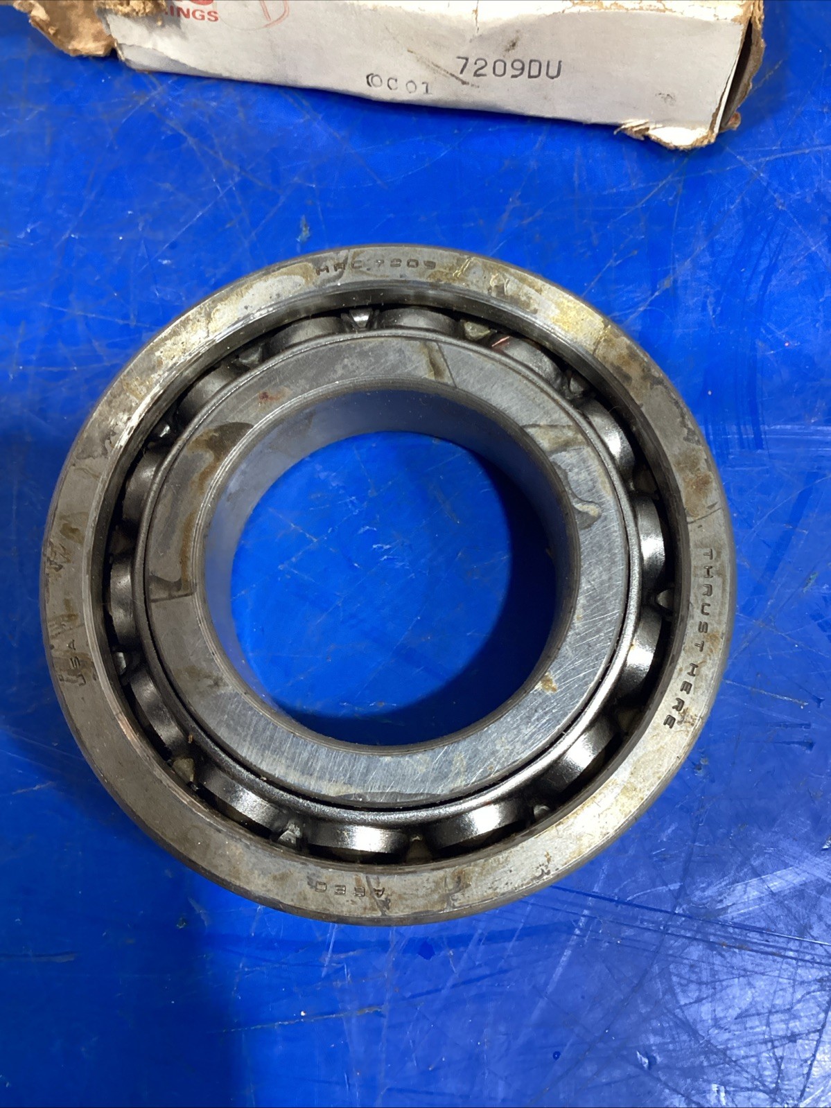 New-MRC 7209DU Angular Contact Bearing; 45mmID; 85mmOD
