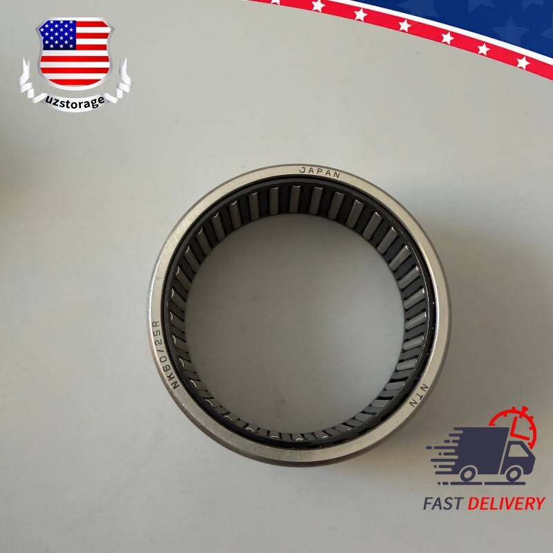 For NTN NK60/25 R Machined Needle Roller Bearing — Single Row 60x72x25 mm